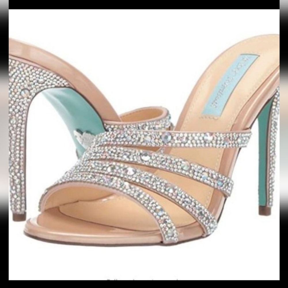Blue by Betsey Johnson Wedding Heels